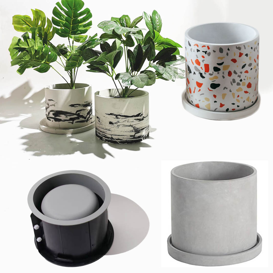 Big Flowerpot Cement Mold, Rou - Potsticker Mold review and price